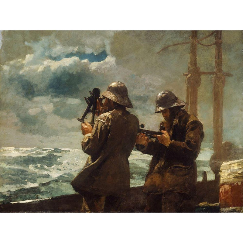 Art sur toile tendue Art Gallery Homer, Winslow, titre: Huit clochettes