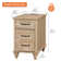 Francene 3 - Drawer End Table Set and Built-In Outlets