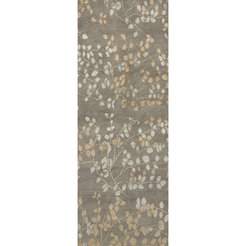 Floral Area Rug, Runner 3' x 12'