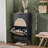 Boho Natural Rattan Shoe Storage Cabinet-1667490170