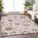 Premium Machine Washable Prisco Pink Rug