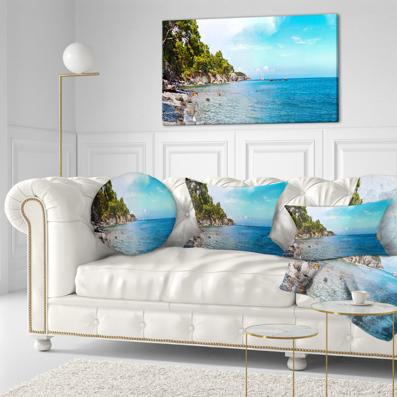Coussin Wild Wild Beach Panorama View - Sea & Shore