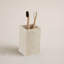 Porte-brosse à dents carré en résine-73644662