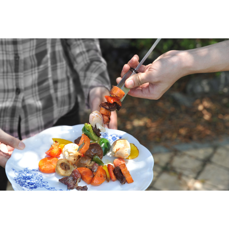 Jokari Stainless Steel 6-in-1 BBQ Grill Tool Set with LED Light