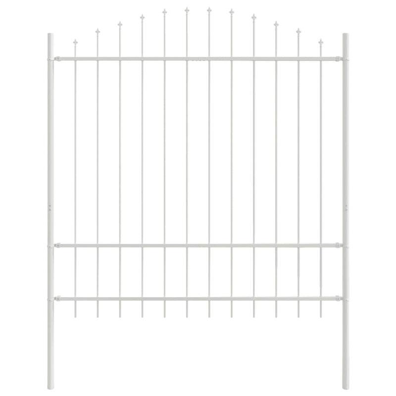 175 cm H Steel Fence Panels Fencing, 175cm H x 1190cm W