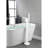 Freestanding Bathtub Faucet With 360 Degree Swiveling Spout - Brushed Nickel Floor Mount Bathroom Hand Shower And Single Handle Tub Filler In For Rotatable French Country