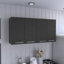 Armoire murale Sitka, deux cloisons spacieuses, quatre portes-423578951-422417343
