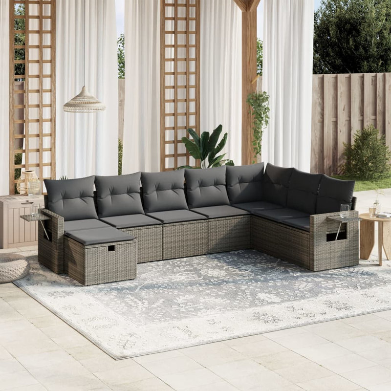 Ensemble de canapé de jardin Vidaxl