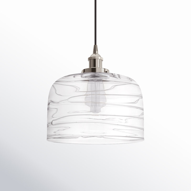 Peggie 1 - Light Single Pendant, LED, Brushed Satin Nickel