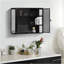 Armoire murale moderne 27,56 po à deux portes avec rangement à trois niveaux pour le vestibule, le salon, la salle à manger et la salle à manger-879825893