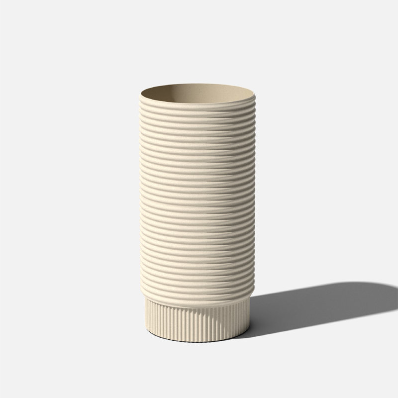 Veradek Mod Series Extra Tall Planter, Sand, 1, 28.75" H x 13.75" W x 13.75" D