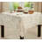 Noren Old Fashioned Vintage Script Print Design Tablecloth