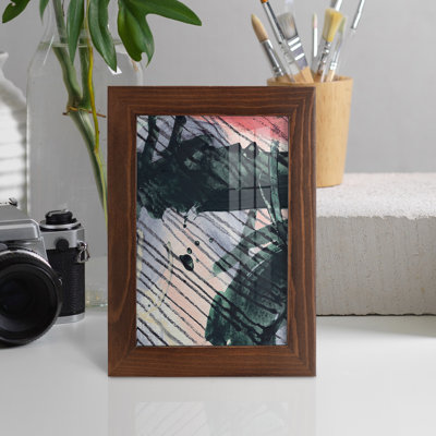 "Geraline Angled Spaces V", impression encadrée sur papier