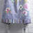 Floral Cotton Bib Apron
