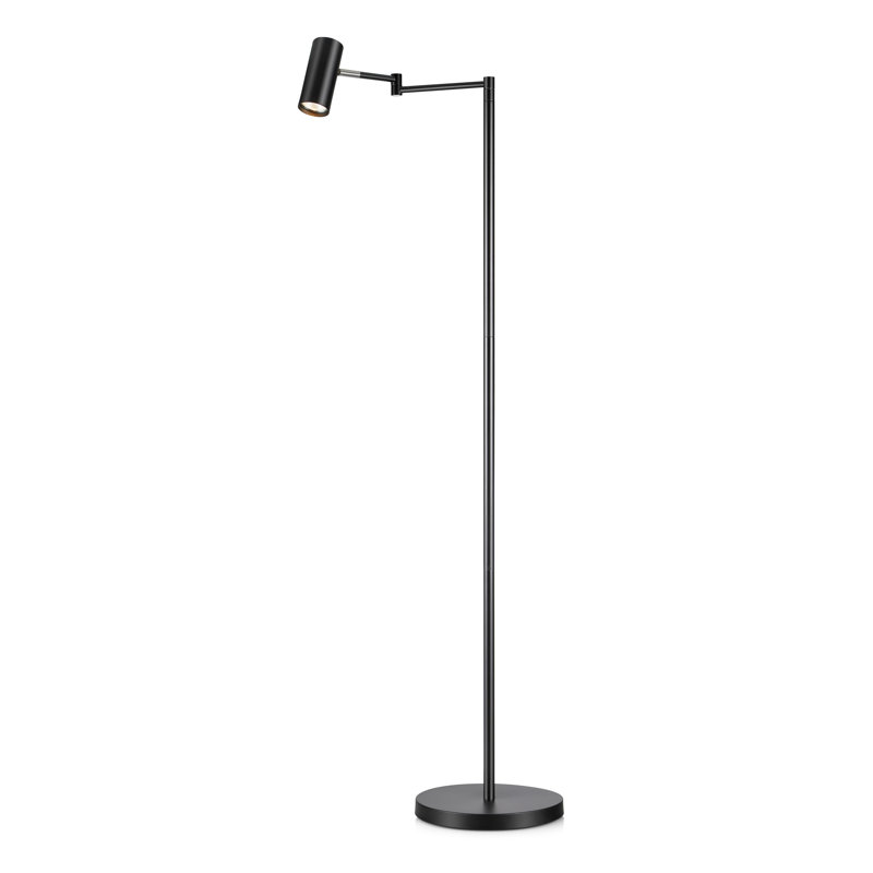 Titan 130cm Task Floor Lamp, Black
