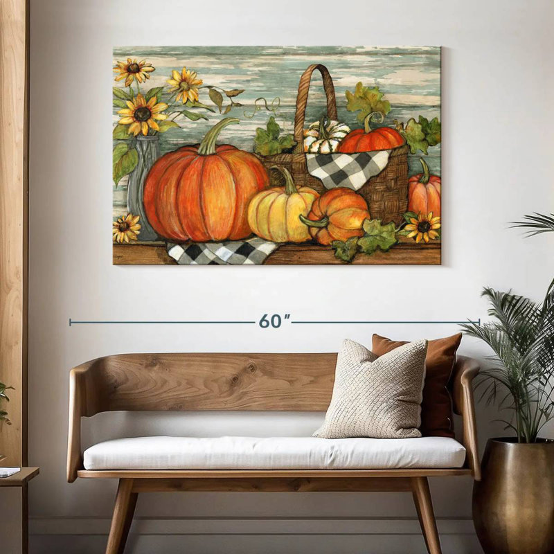 Yarlin Fall Harvest, 32" H x 48" W