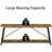 Extra Long Industrial Sofa Table, Perfect For Hallway And Living Room Decor With Ample Display Space