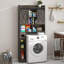 Armoire de rangement au-dessus de la toilette-735509969