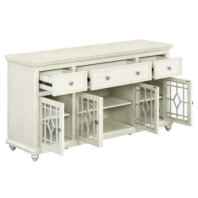 Commode 4 tiroirs Vincent, Cream