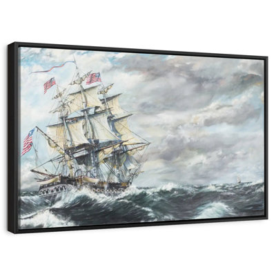 Tête de frégate USS Constitution pour frégate