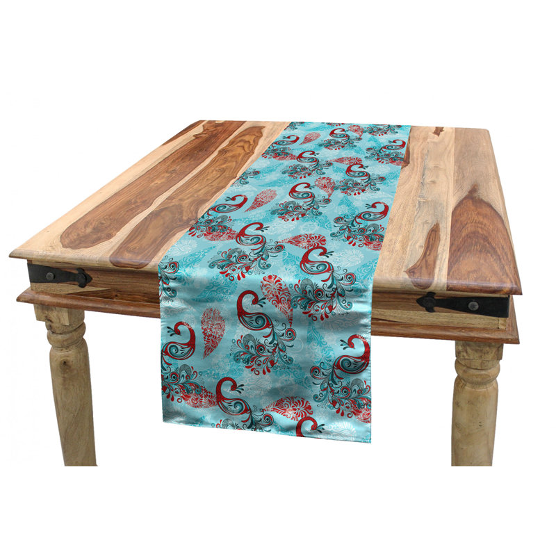 Paisley Table Runner, 72" x 16"