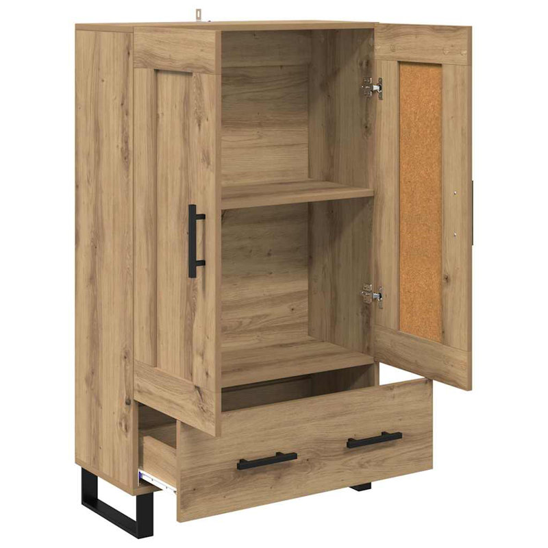 69.5cm Sideboard, Artisan Oak