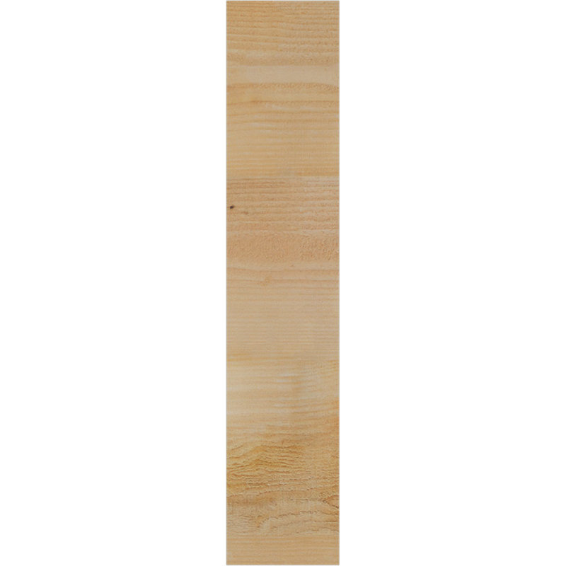 Corbeau Del Monte avec contre-plaque, H 26 po x l 6 po x P 14 po, Sapin de Douglas, Sciage brut