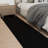 Homeline Non-Slip Rubberback Custom Cut Extra Long Halllway Runner Rug, Black-1197852481