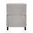 Push Back Reclining Chair Transitional Style Chenille Fabric Self-Reclining Motion Chair 1pc Cushion Seat Modern Living Room Furniture