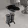 14.76'' L x 19.09'' W Black Free Standing Shampoo Sinks