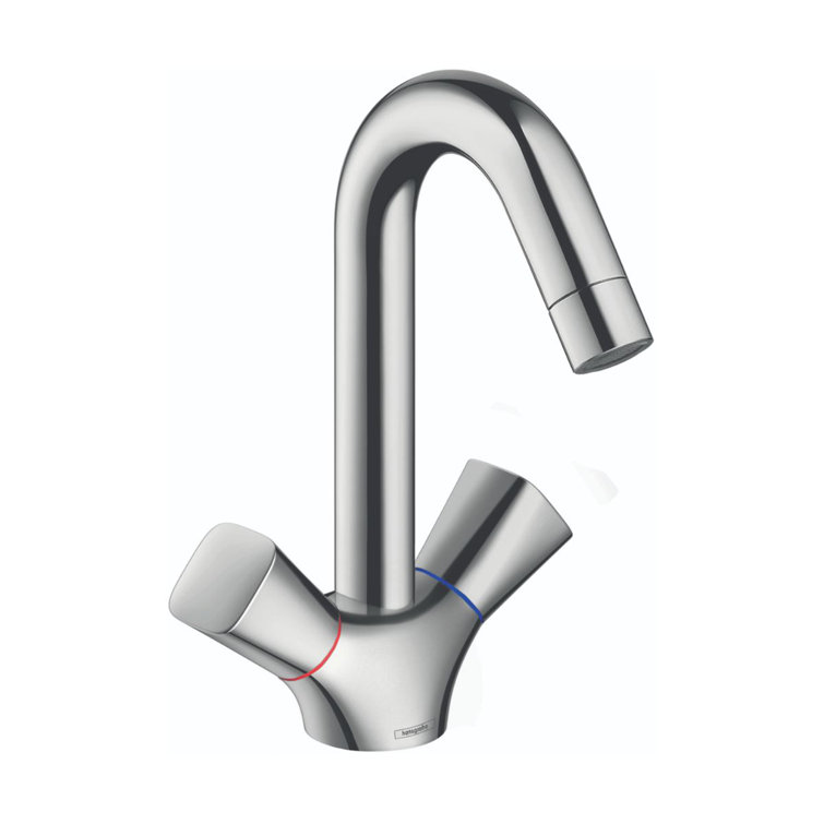 Logis Single Hole Bathroom Faucet with Drain Assembly