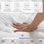  Mattress 90x200 Cm, Height 25 Cm, Pocket Spring Mattress, Medium Firmness H3, 7-zone Orthopaedic Mattress With Oeko-tex Certification, Spring Mattress With Gel Memory Foam-160754335