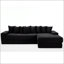 Nouveau canapé-lit modulaire surdimensionné New Arrived, canapé-lit convertible en forme de L avec huit coussins décoratifs-1414239637