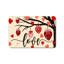 Tapis rouge pour porte d'entrée 24 "x 36"
