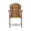 Chaises de salle à manger d'extérieur résistantes aux intempéries en bois d'acacia Adirondack (ensemble de 2)-129634423