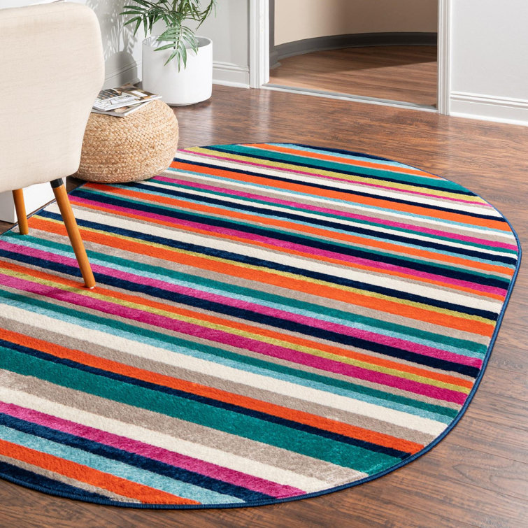 Analiese Striped Indoor Rug
