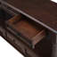 Console rétro en bois massif de 54 po avec 6 tiroirs et tablette pour le salon, le couloir et l'entrée-1806224702