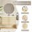 30 Inch Modern Bathroom Vanity With Divided Drawer, Vertical Textured Front And Floating Design - Wall-Mounted Storage Cabinet-640483679