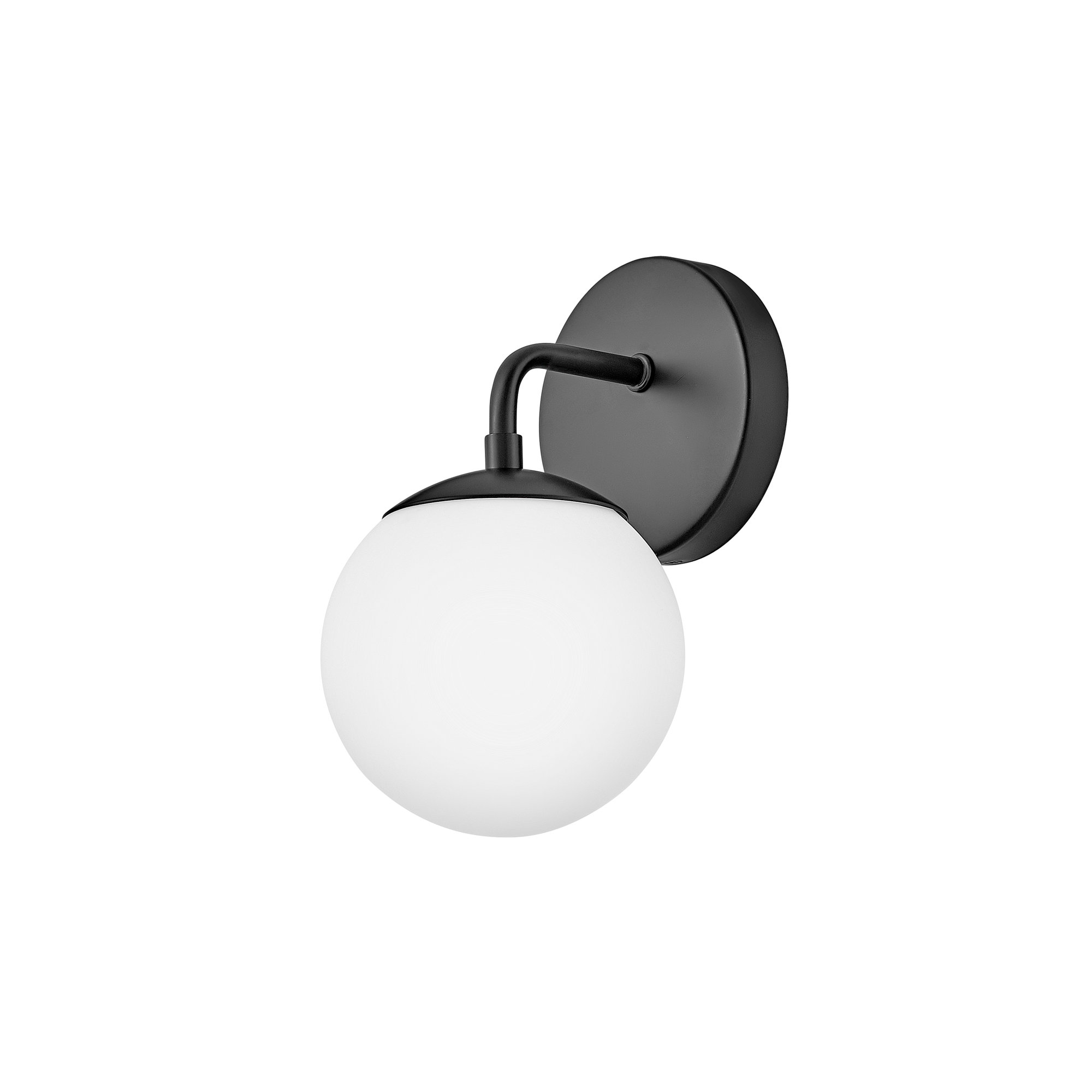 Kobie Single Dimmable Vanity Light, Black