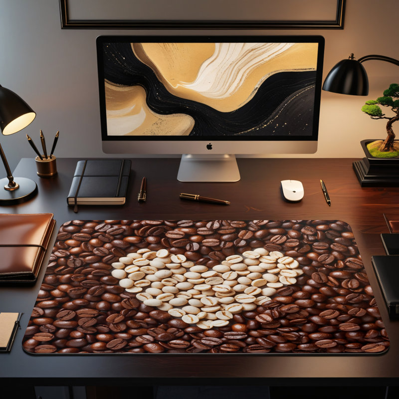Polyester Desk Pad, 31.5x15.5