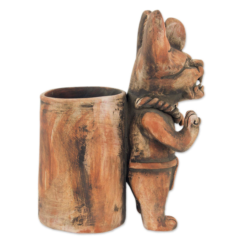 Figurine bat deity urn ii Mcfarlin