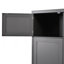 Armoire avec 2 prises de courant, tablettes réglables et tablettes de porte-797940672