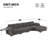 130" Modular Sectional Sofa, L-Shape with Folding Table and Dual-Port Charging, Side Storage Pockets, 2 Armrest Pillows, Free Movement Ottoman, High Density Foam, Chenille, 5 Seat-405176598