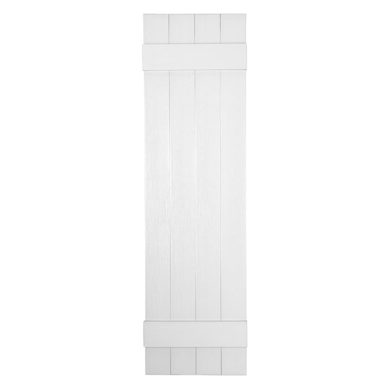 Custom 4 Board Closed BNB Shutters