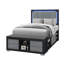 Lit double Elsa avec rangement noir et gris Elsa-1476934598-1476934599