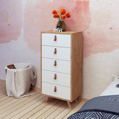 Commode pour femme 5 tiroirs 19,7 po