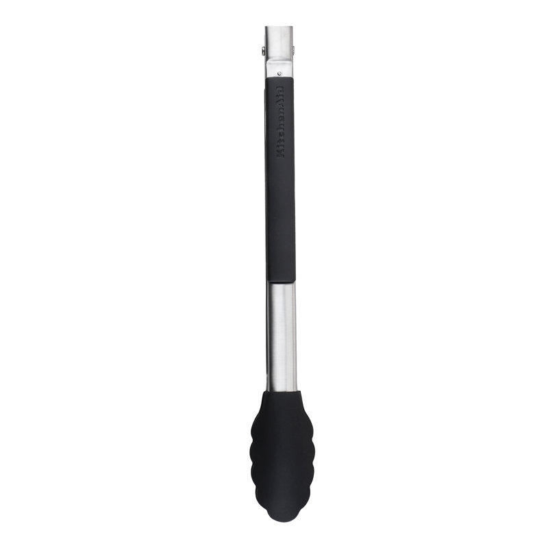 KitchenAid Silicone-Tipped Side-Locking Tongs, 23cm, 30 cm