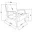 Fauteuil d'appoint Robie-869136464