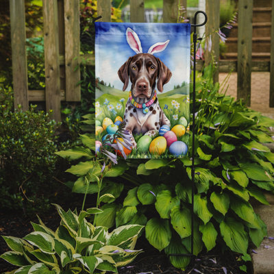 Easter Egg Hunt Double Sided 15.5'' H x 11.25'' W Polyester Easter Garden Flag