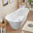 67" x 31" Freestanding Soaking Bathtub-89300538
